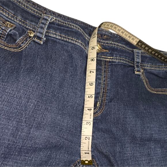 Melissa MCCARThY x‎ Seven7 Bootcut Women's Mid Rise Blue Jeans Plus Size 20 - Picture 7 of 12
